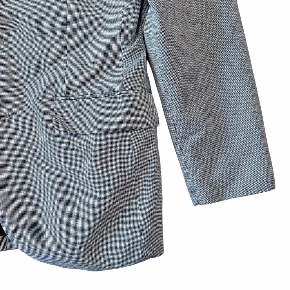 J.Crew Ludlow Men's Gray Blazer Size‎ 36R Gray Tessuti Carpini Jacket Preppy